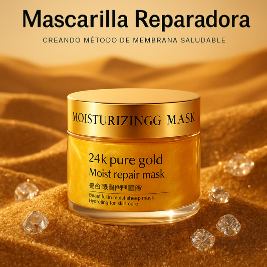 24k Pure Gold Mask – Mascarilla Nocturna de Colágeno 24K By Wany Beauty