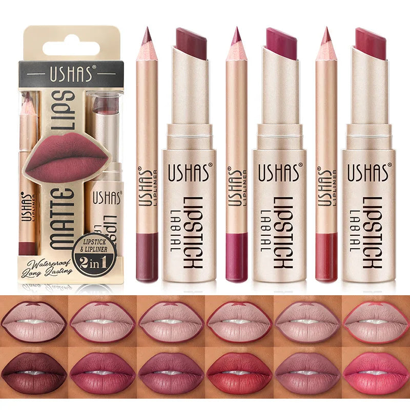 LIPSTICK Set Coloring Matte by Wany Beauty