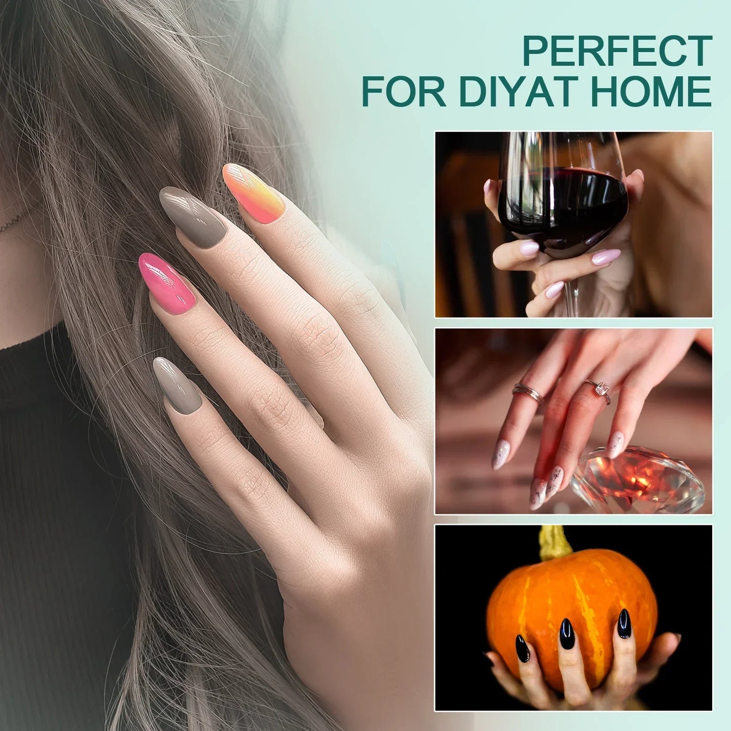 Nailpop 120 piezas/caja Gel X Nail de Wany Beauty