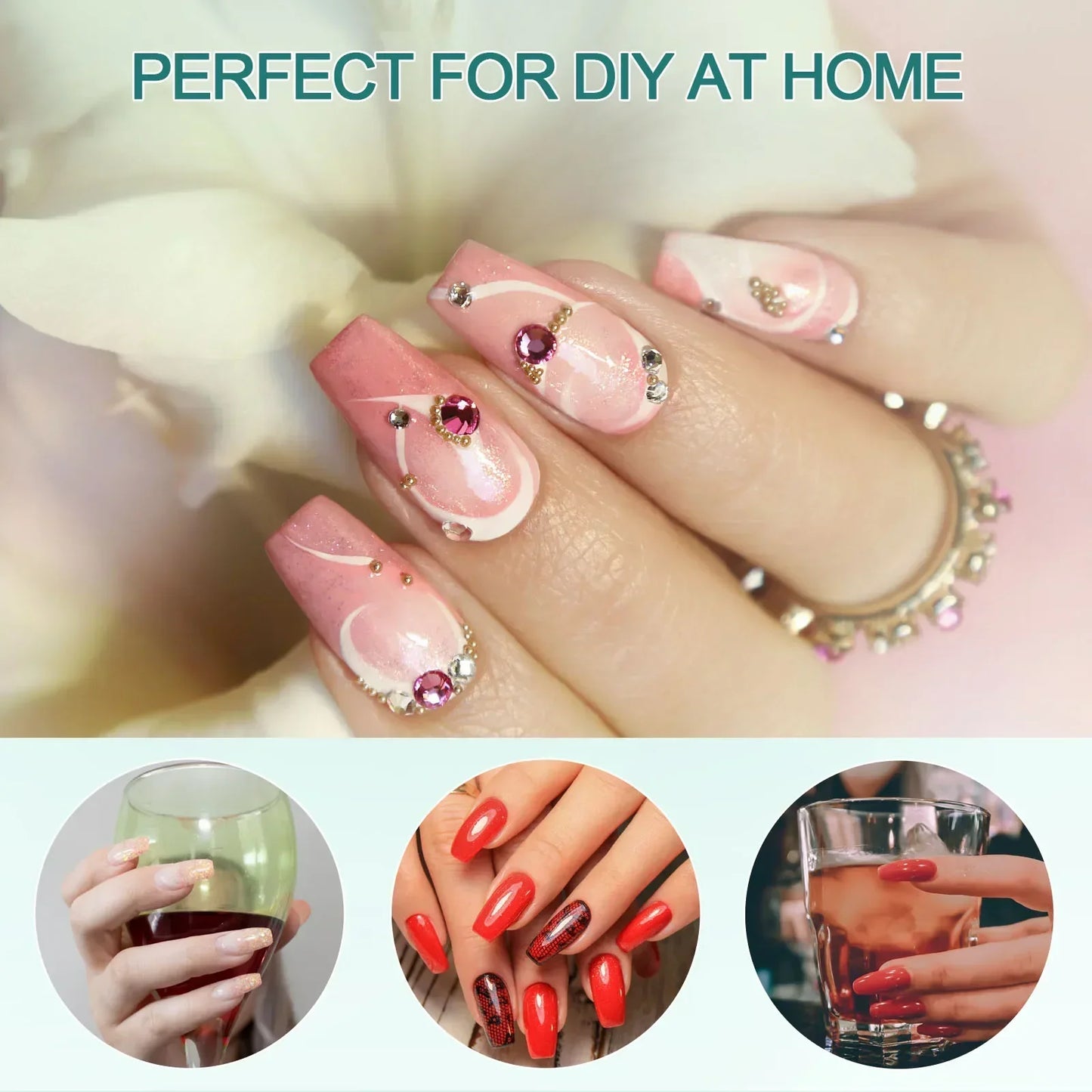 Nailpop 120 piezas/caja Gel X Nail de Wany Beauty