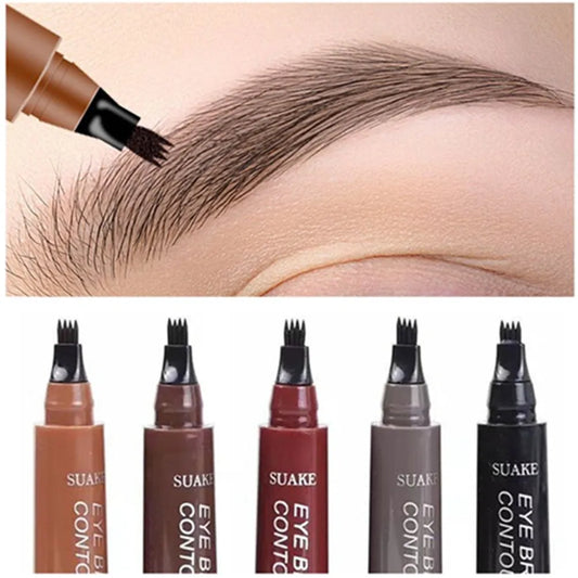 4D Microblading Eyebrow Pen 4 Forks by Wany Beauty