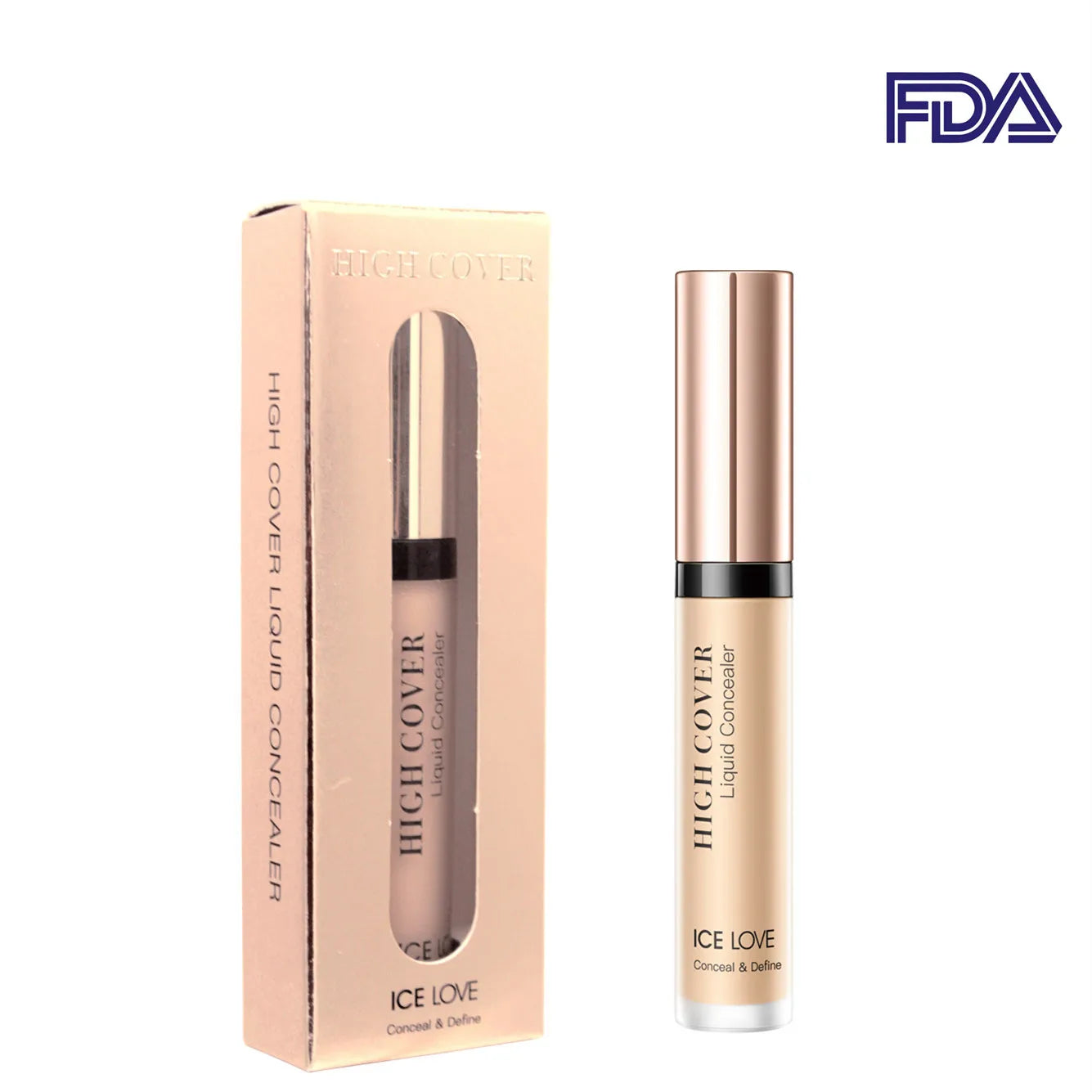 Corrector líquido de alta definición de calidad de Wany Beauty