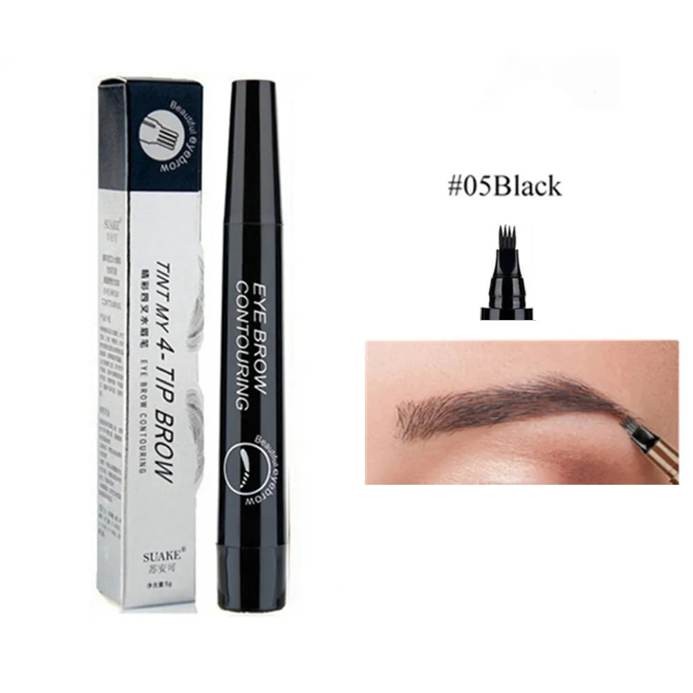 4D Microblading Eyebrow Pen 4 Forks by Wany Beauty