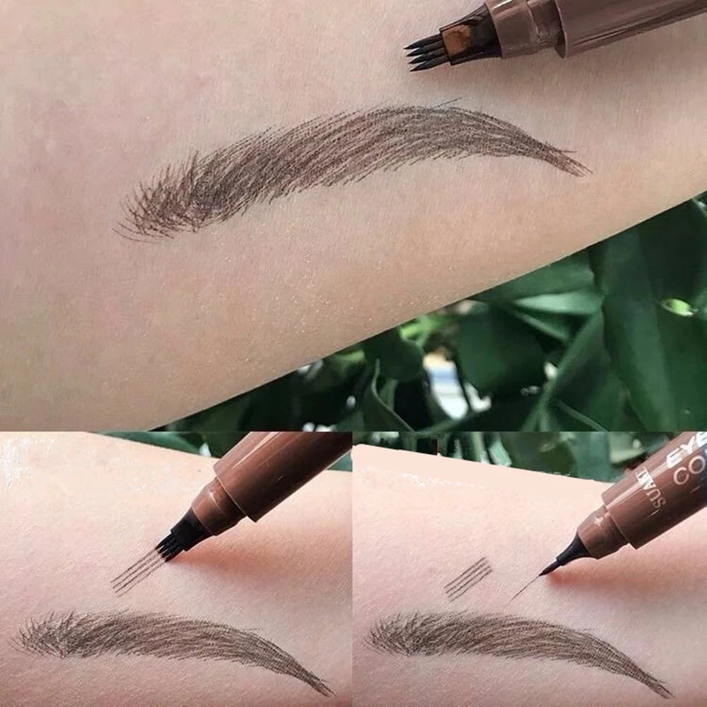 4D Microblading Eyebrow Pen 4 Forks by Wany Beauty