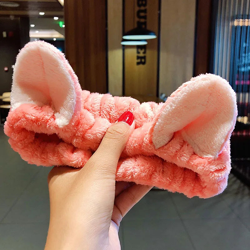 Wash Face Hair Holder Hairbands Soft by Wany Beauty