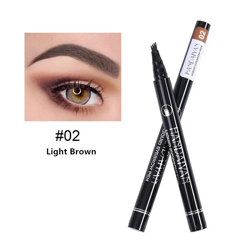 4D Microblading Eyebrow Pen 4 Forks by Wany Beauty