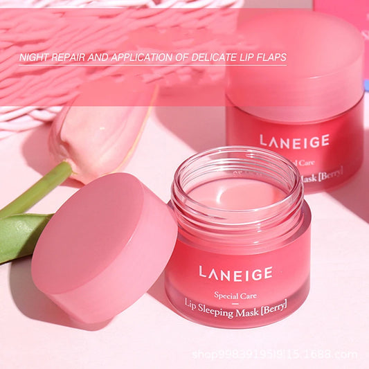 Mascarilla labial de noche: Nutre, hidrata, vitamina C, murumuru y manteca de karité, antioxidantes, labios secos y escamosos de Wany Beauty
