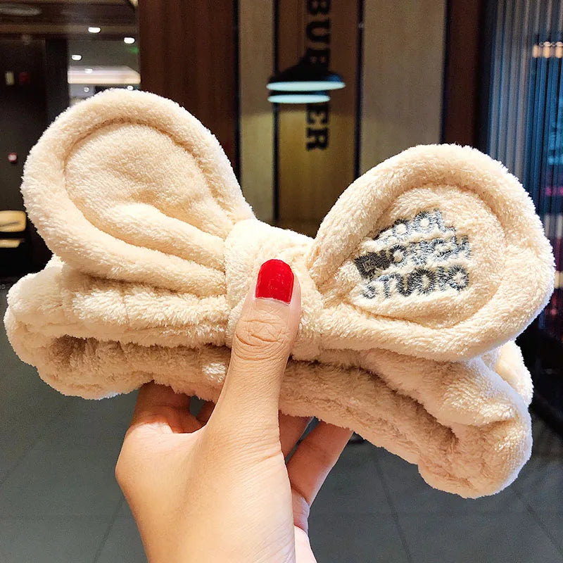 Wash Face Hair Holder Hairbands Soft by Wany Beauty