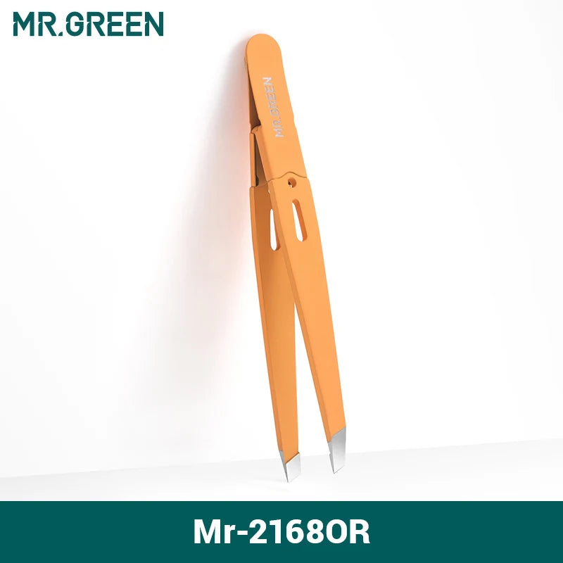 MR.GREEN  Eyebrow Tweezer Colorful by Wany Beauty