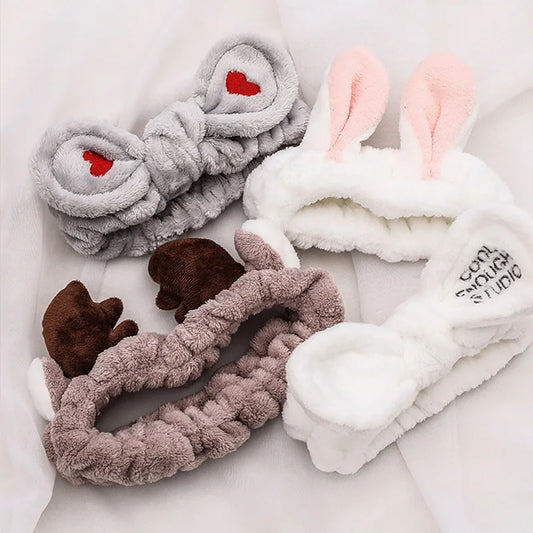 Wash Face Hair Holder Hairbands Soft by Wany Beauty