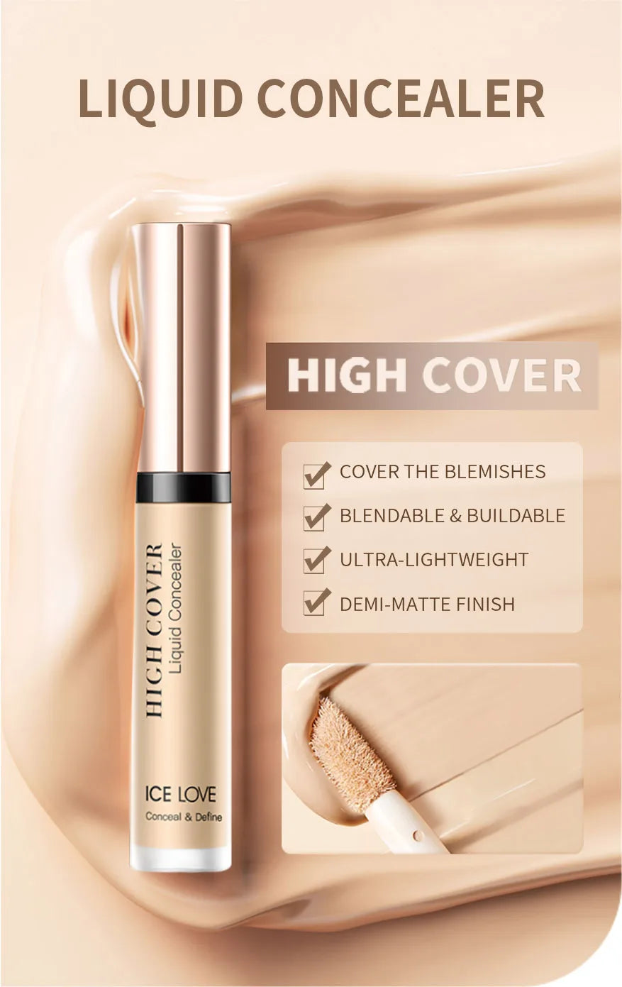 Corrector líquido de alta definición de calidad de Wany Beauty
