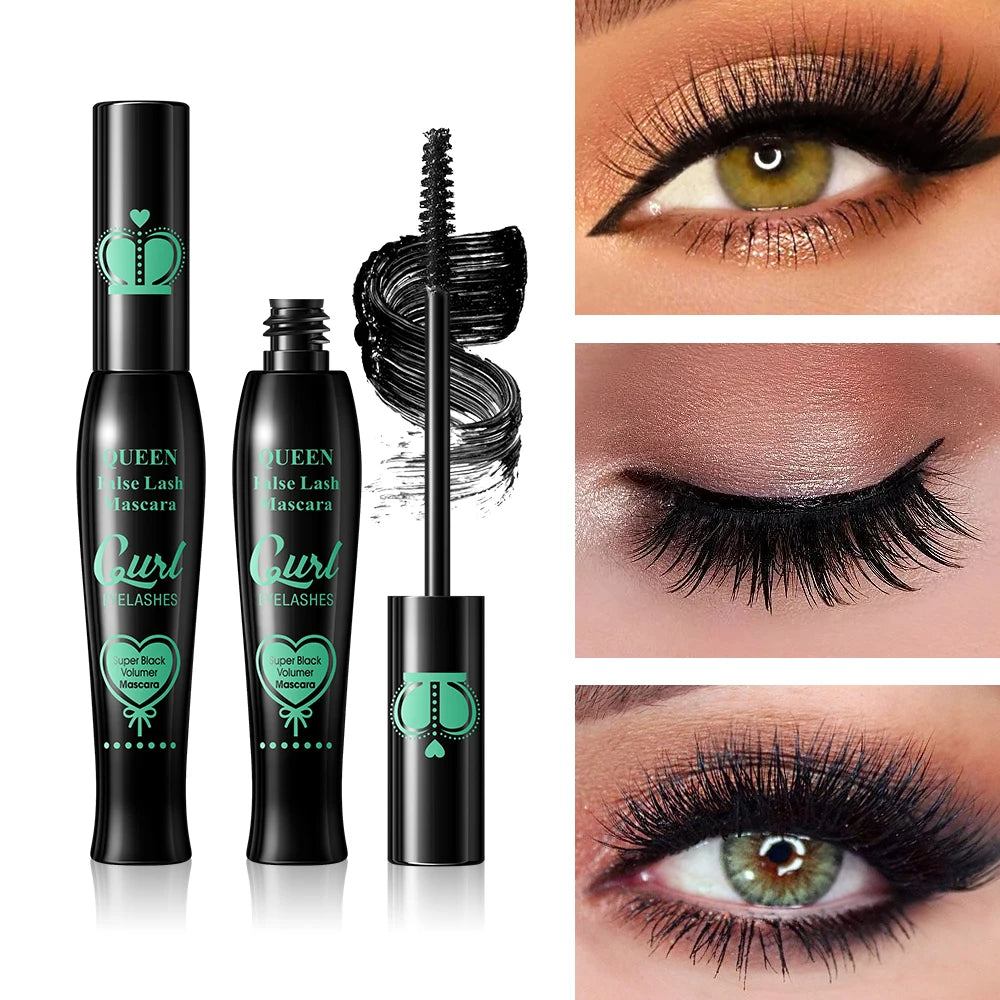 Jane Waterproof Long Lasting Thick Lengthening Curling Non Smudging Volumizing Makeup Eyelashes Mask by Wany Beauty