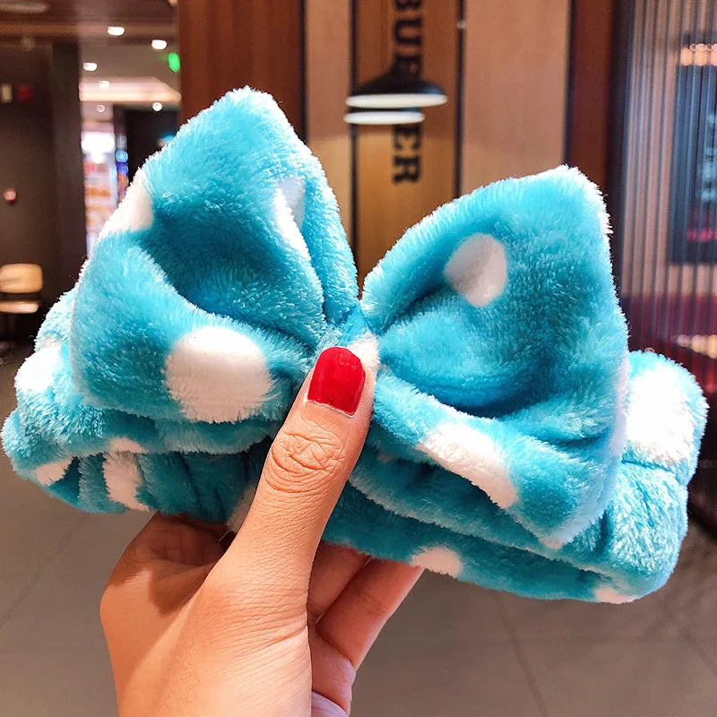 Wash Face Hair Holder Hairbands Soft by Wany Beauty