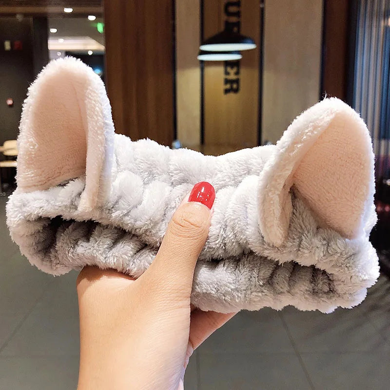 Wash Face Hair Holder Hairbands Soft by Wany Beauty