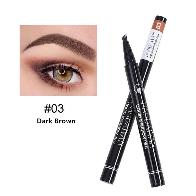 4D Microblading Eyebrow Pen 4 Forks by Wany Beauty