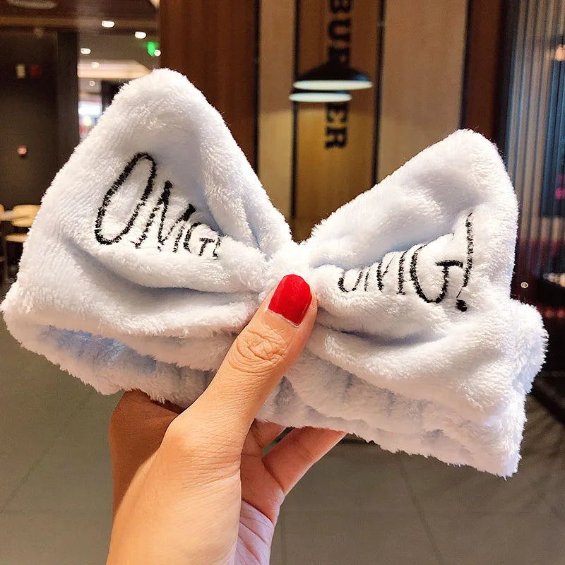 Wash Face Hair Holder Hairbands Soft by Wany Beauty