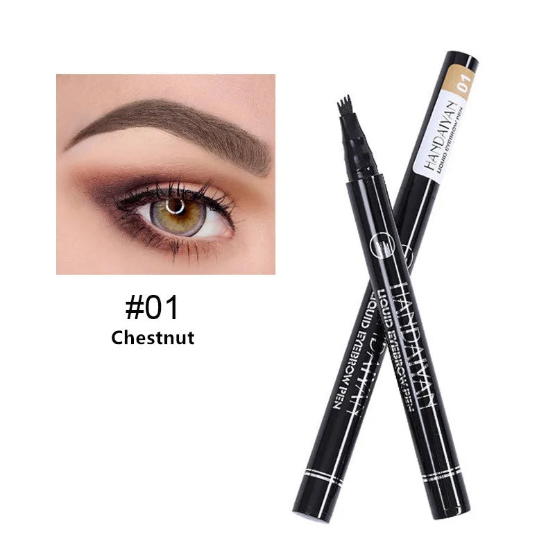 4D Microblading Eyebrow Pen 4 Forks by Wany Beauty