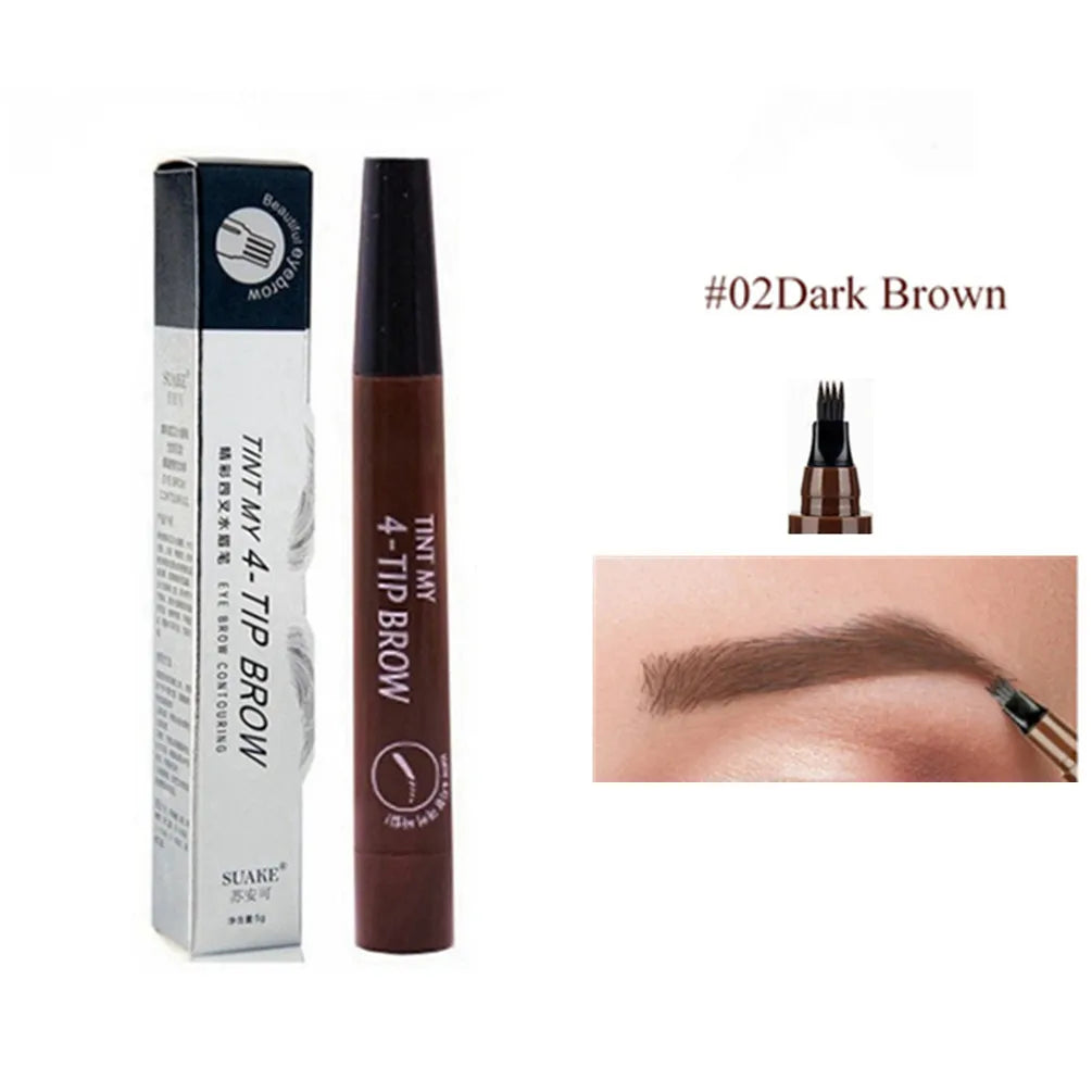 4D Microblading Eyebrow Pen 4 Forks by Wany Beauty
