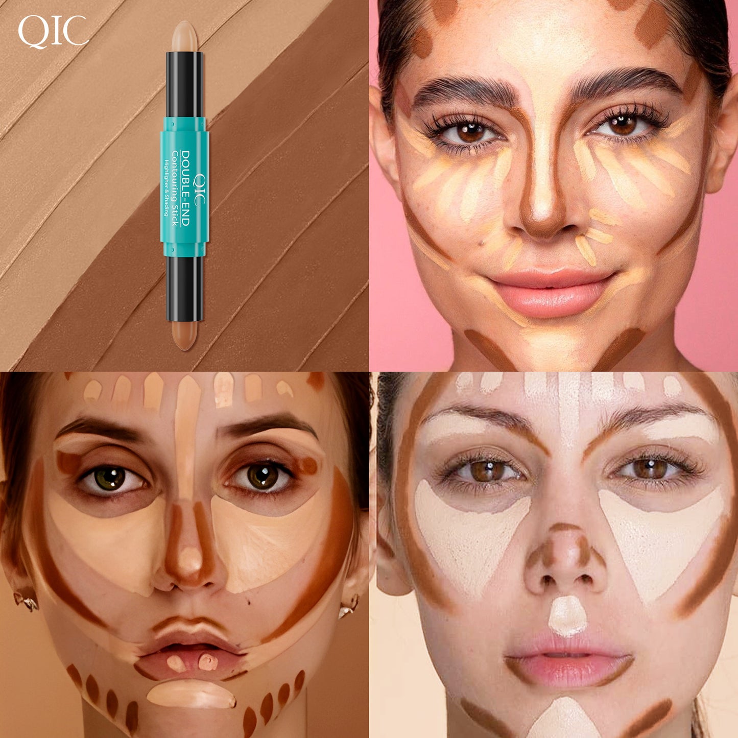 Dual-ended highlighter and shading stick by Wany Beauty