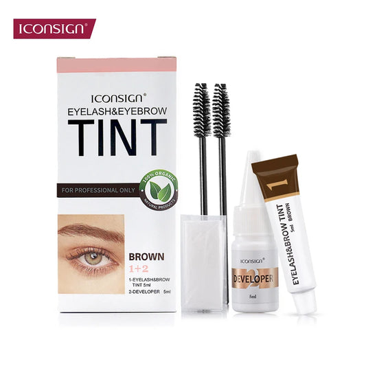 Eyelash Eyebrow Dye Tint Kit Brow by Wany Beauty