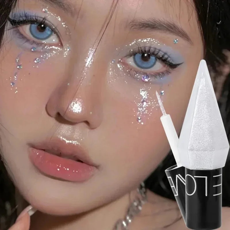 Diamond Shiny Eye Liners Eyeshadow Waterproof by Wany Beauty