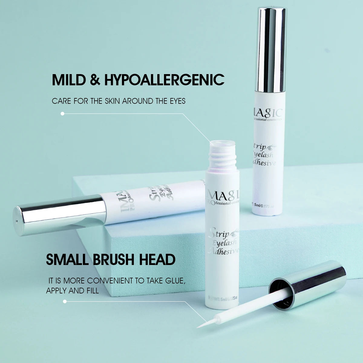 Eyelash Extension Glue, 5ml, Waterproof by Wany Beauty