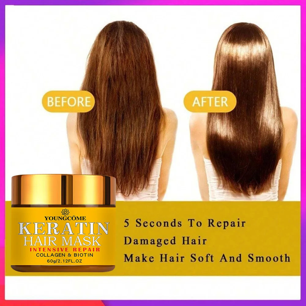 Hair Repairs Mask Collagen Keratin by Wany Beauty
