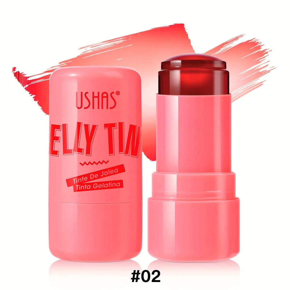 Jelly Blush Stick Lip Balm Eyeshadow 3-in-1 by Wany Beauty