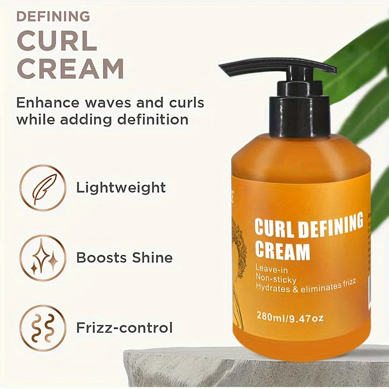 CURL DEFINING CREAM with Argan Oil by Wany Beauty