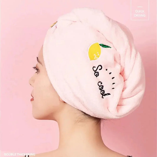 Rapid Dry Towel for Hair Microfiber Towels Anti Frizz by Wany Beauty