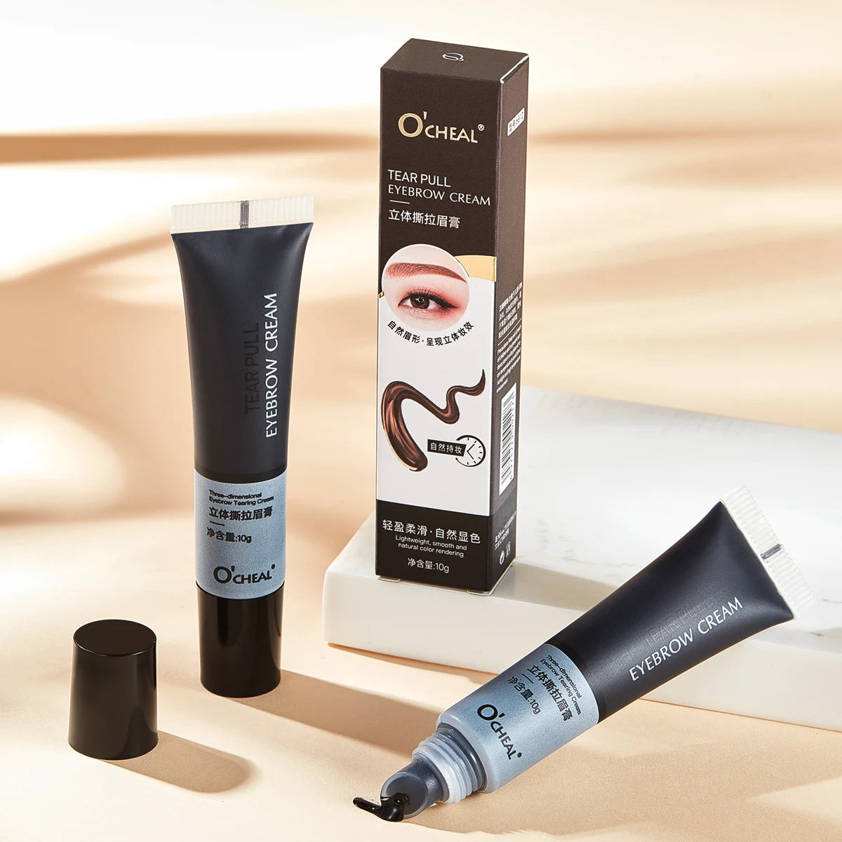 Eyebrow Gel Peel Off Natural Tinting Tattoo Waterproof Long Lasting by Wany Beauty
