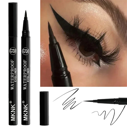 Long-lasting hard-tipped gel eye ultra-fine waterproof black by Wany Beauty