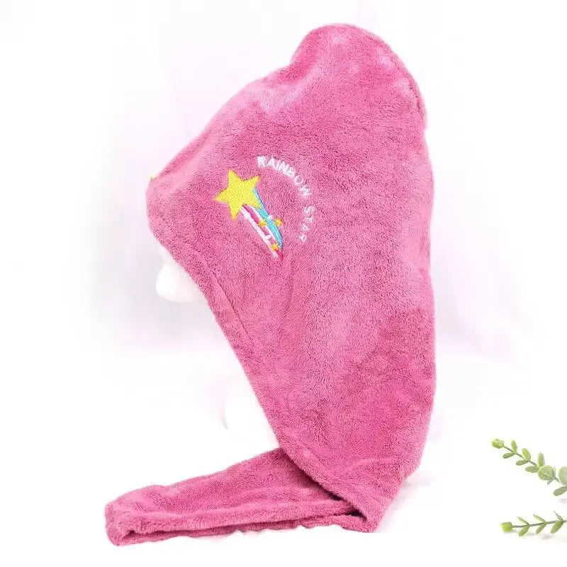 Rapid Dry Towel for Hair Microfiber Towels Anti Frizz by Wany Beauty