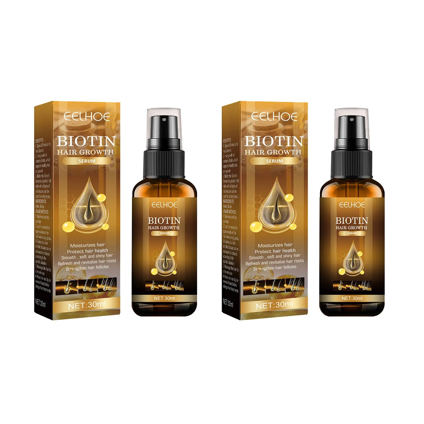 Magic Biotin Hair Serum is a powerful 5-in-1 by Wany Beauty