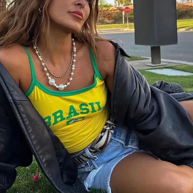 Top Brasileño Crop