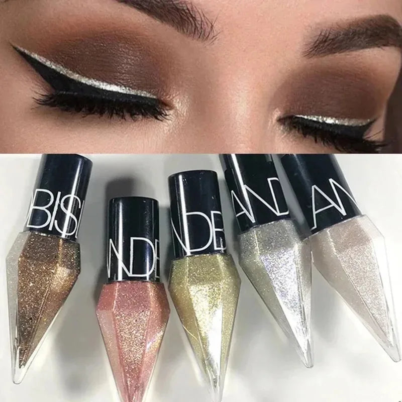 Diamond Shiny Eye Liners Eyeshadow Waterproof by Wany Beauty