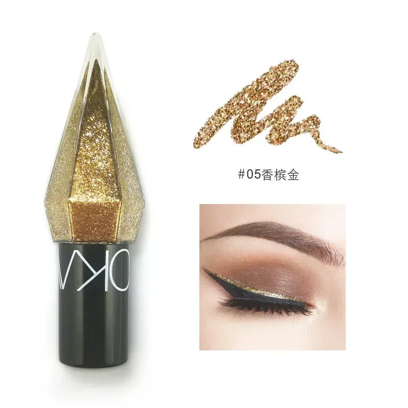 Diamond Shiny Eye Liners Eyeshadow Waterproof by Wany Beauty