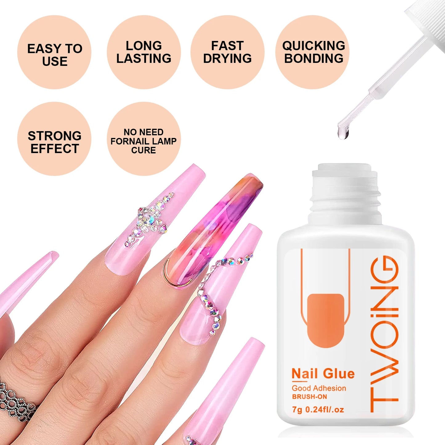 Uñas súper fuertes de Wany Beauty 