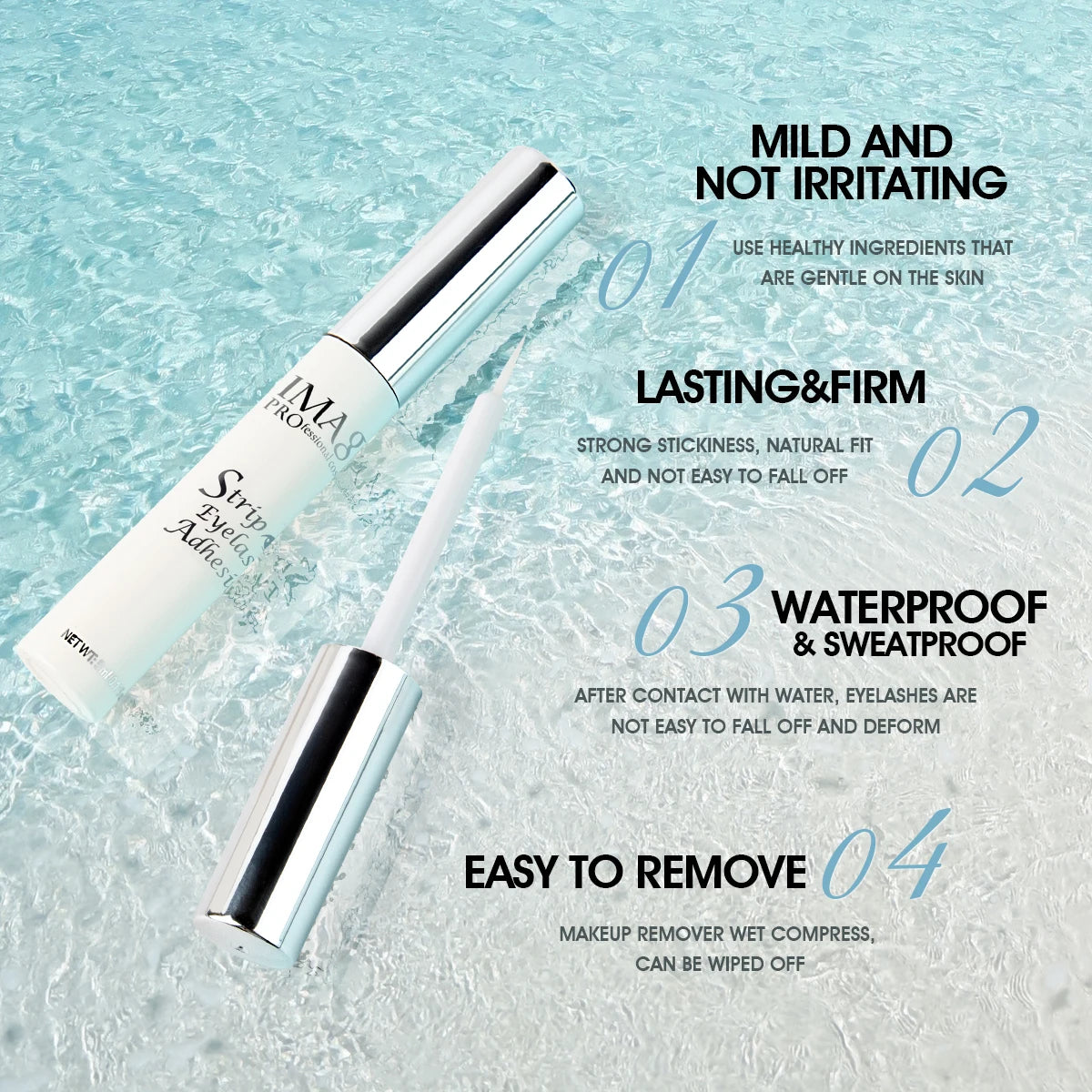 Eyelash Extension Glue, 5ml, Waterproof by Wany Beauty