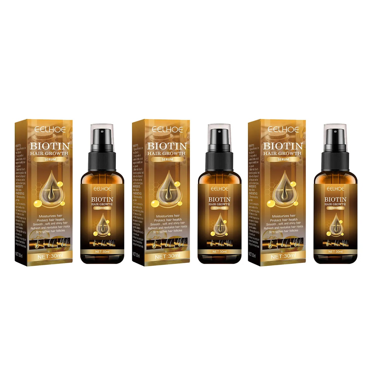 Magic Biotin Hair Serum is a powerful 5-in-1 by Wany Beauty