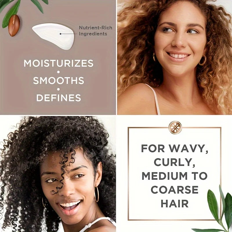 CURL DEFINING CREAM with Argan Oil by Wany Beauty