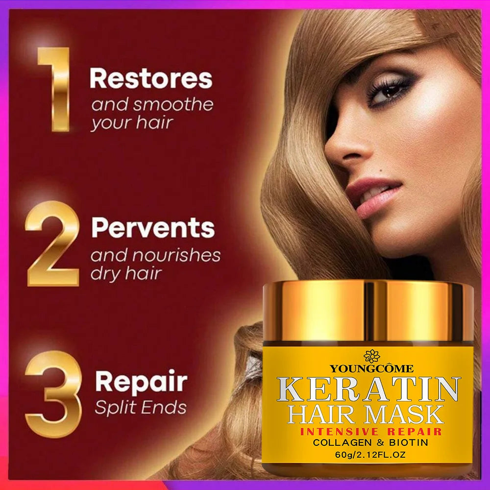 Hair Repairs Mask Collagen Keratin by Wany Beauty