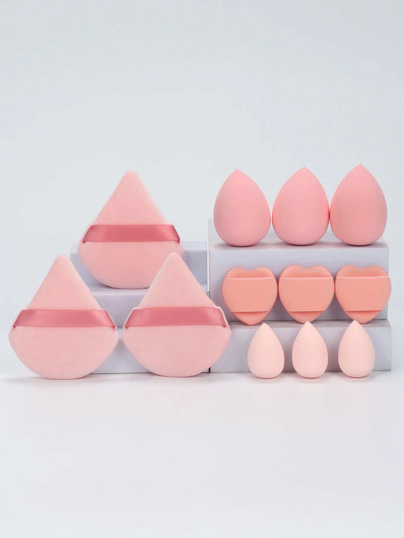 12-Piece All-Purpose Makeup Sponge Set by Wany Beauty