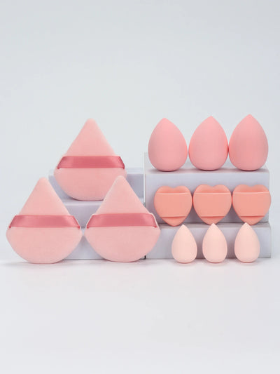12-Piece All-Purpose Makeup Sponge Set by Wany Beauty