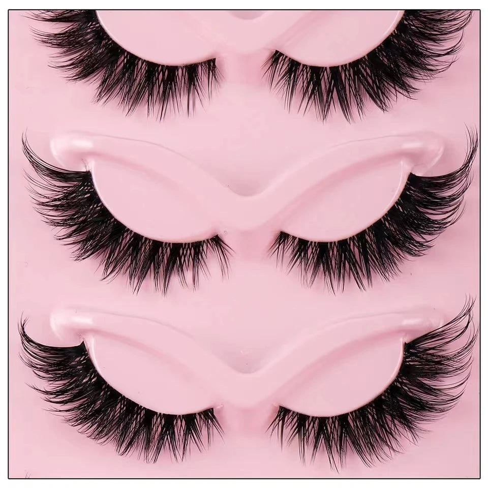 Selling Makeup 5 Pairs Cat Eye Lashes by Wany Beauty