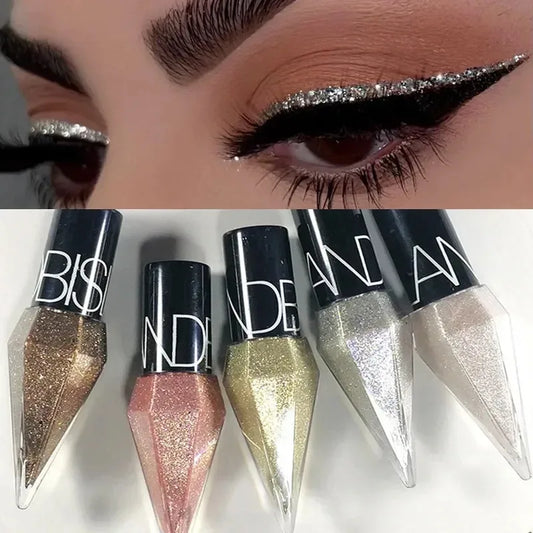 Diamond Shiny Eye Liners Eyeshadow Waterproof by Wany Beauty