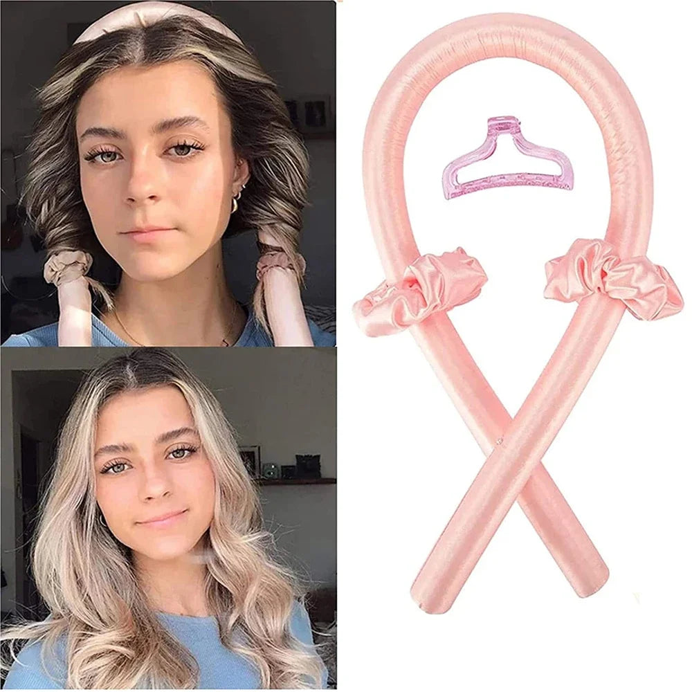 Heatless curling headband by Wany Beauty
