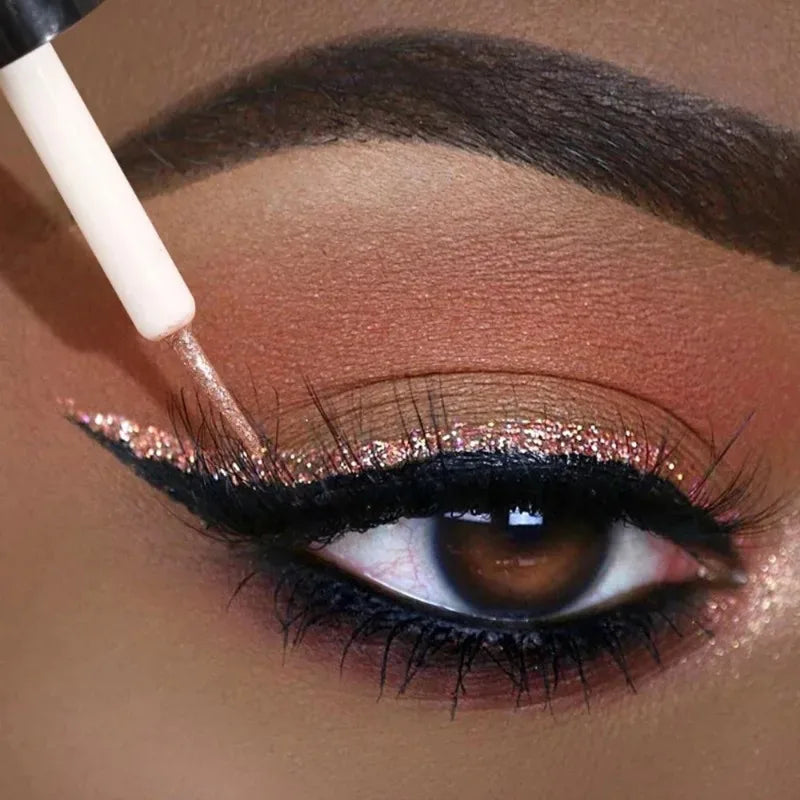 Diamond Shiny Eye Liners Eyeshadow Waterproof by Wany Beauty