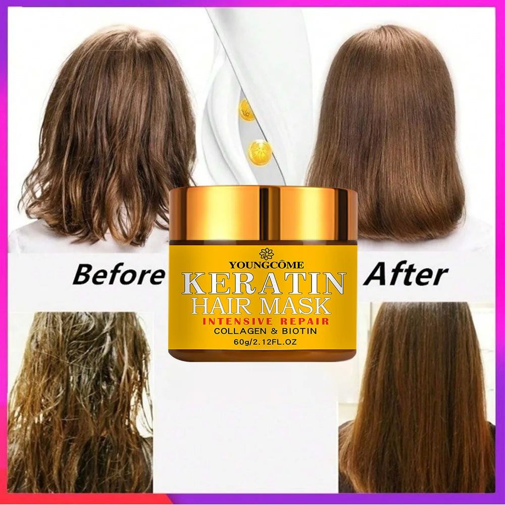 Hair Repairs Mask Collagen Keratin by Wany Beauty